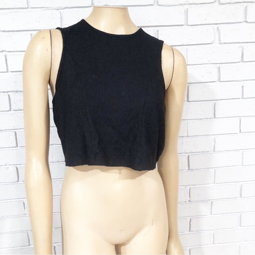 Asos Vero Moda Women’s‎ Black Crop Top
